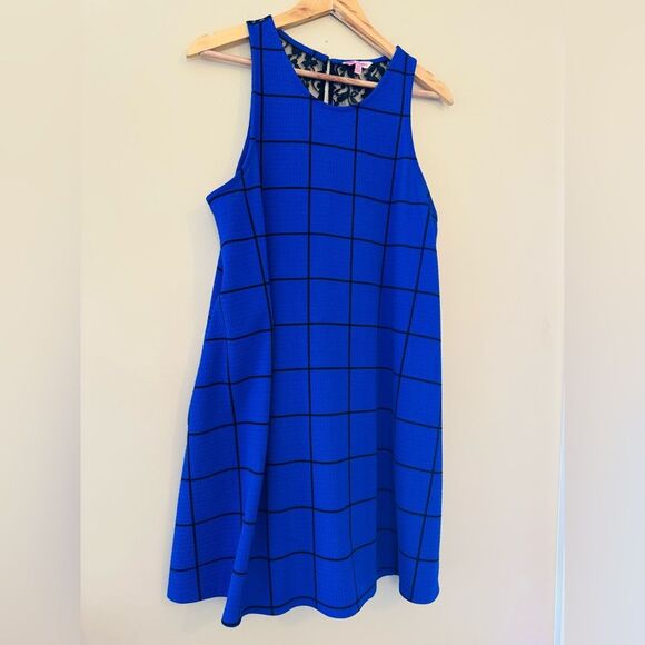 Candie's Dresses & Skirts - Candie's A-Line Blue Halter Dress for Work